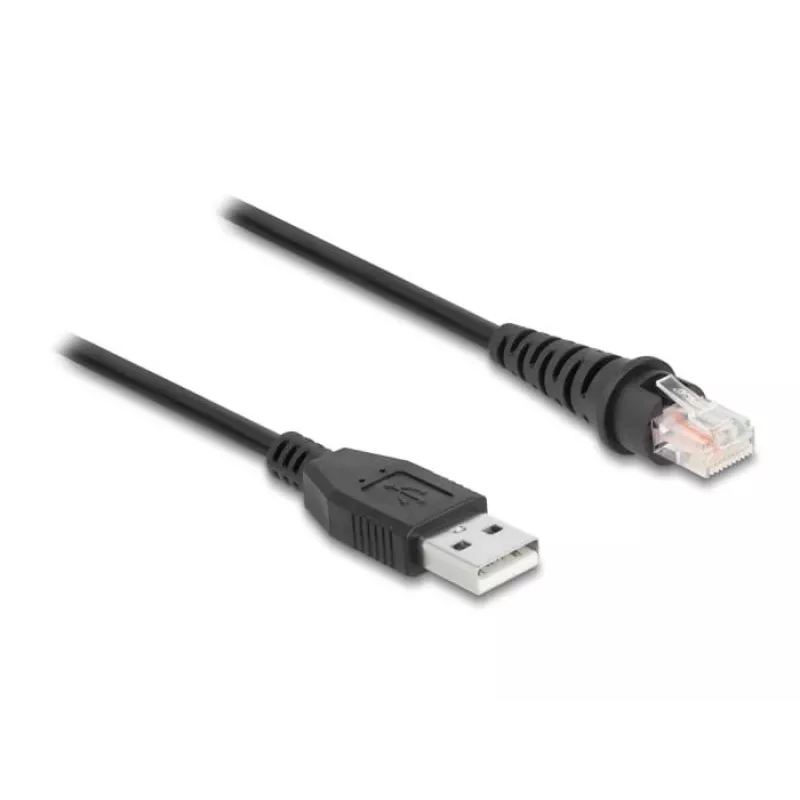 DeLOCK RJ50 auf USB 2.0 Typ-A Barcode-Scanner-Kabel 2 m