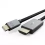 Mini DisplayPort zu HDMI Kabel CABLETIME 1 m, 4K@30Hz, passives Adapterkabel