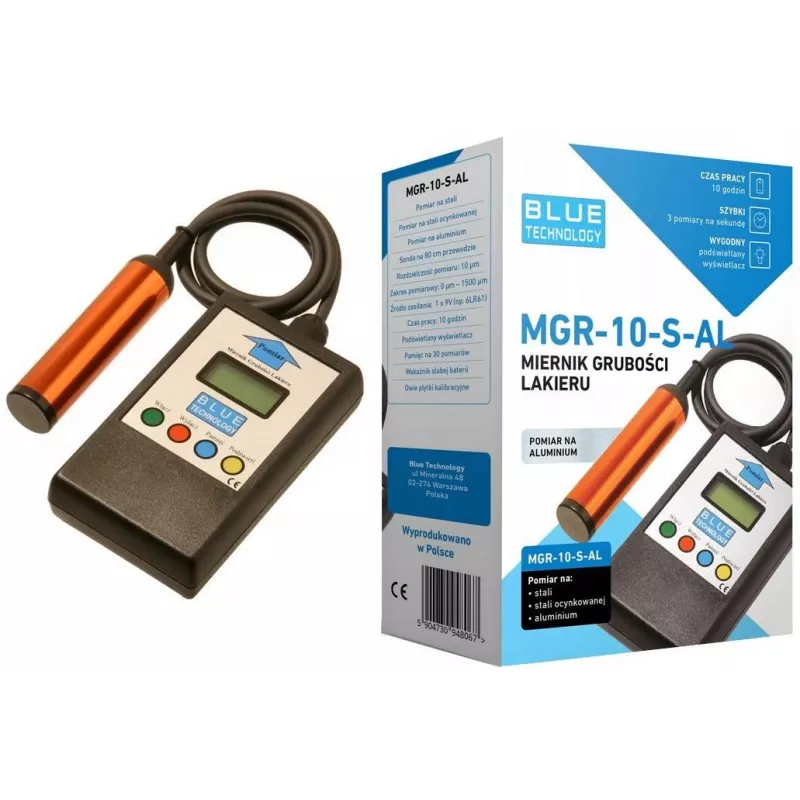 Lackdickenmessgerät MGR-10-S-AL