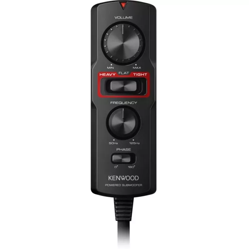 Kenwood Electronics KSC-PSW7EQ Auto-Subwoofer Aktiver Subwoofer 160 W