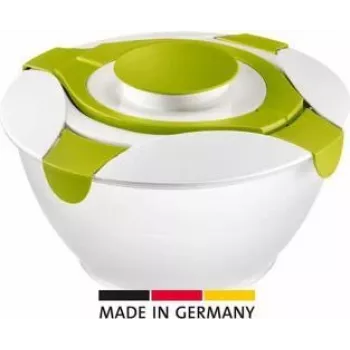 Rührschüssel Westmark Praktika 6,5 L – Edelstahl-Küchenschüssel zum Mischen und Aufbewahren