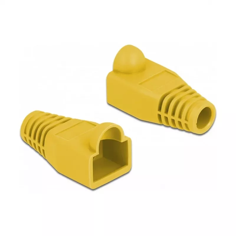 Zugentlastung für RJ45-Stecker DeLOCK 86723 gelb 20 Stück