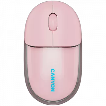 CANYON Maus OnClick 24 BT/ Wireless Transparent/Pink