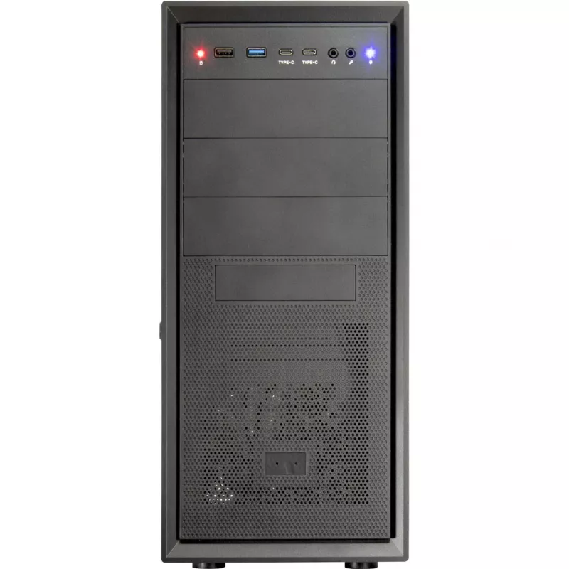 Computergehäuse Inter-Tech ATX IT-8862 Plaid, Farbe Schwarz