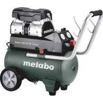 Metabo Basic 220-24 OF Silent Druckluftkompressor — 24 L Tank, ölfrei, Modell 601593000