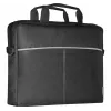 Laptoptasche DEFENDER Lite 39,6 cm (15,6 Zoll) Schwarz/Grau, Polyester, Reißverschluss, Tragegriff, abnehmbarer Schultergurt
