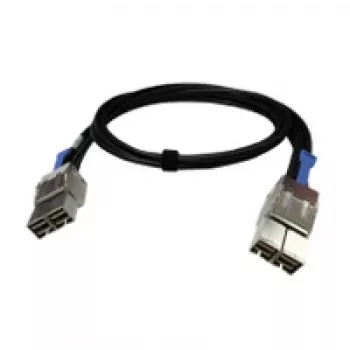 QNAP CAB-PCIE10M-8644-8X Serial Attached SCSI (SAS)-Kabel 1 m Schwarz