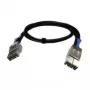 QNAP CAB-PCIE10M-8644-8X Serial Attached SCSI (SAS)-Kabel 1 m Schwarz