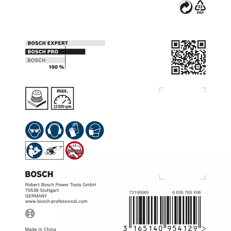Bosch 2 608 620 726 Winkelschleifer-Zubehör Topfbürste