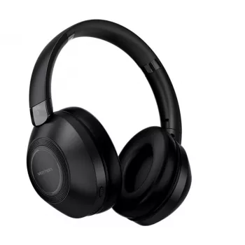 Headset Vention NBBB0 SoundMate S11 — kabellose Bluetooth 5.3 Ohrbügel-Kopfhörer, Ladecase 400 mAh, bis zu 20 h, schwarz
