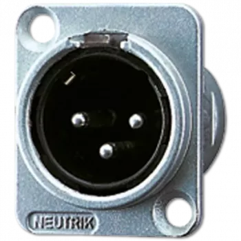JUNG CXLR-S Kabelstecker XLR Silber