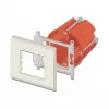 Modulhalter DeLOCK Easy 45 80x80 mm Weiß