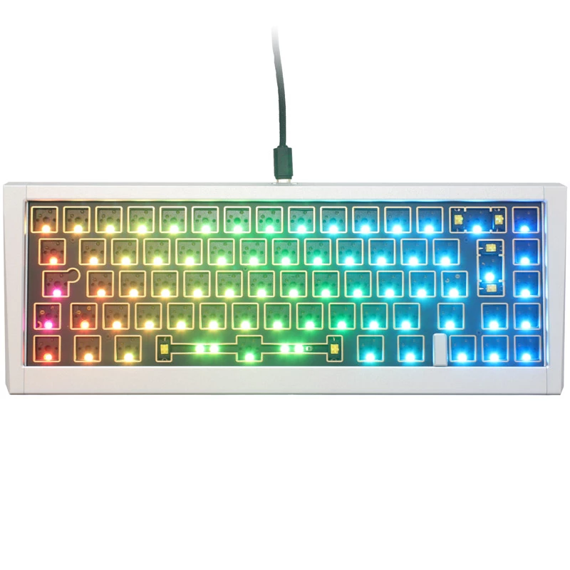Ducky Outlaw 65 Tastatur Universal USB US-Englisch Silber