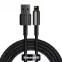 Baseus CALWJ-A01 Lightning-Kabel 2 m Schwarz 2,4 A