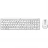 Logitech Signature Slim Combo MK950 - Tastatur-Maus-Set - 100% Full Size - Kabellos - Bluetooth 5.1 LE - QWERTY - US International - Off-White (920-012491)