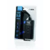 USB 3.2 Gen 1 Type-A 4-Port Hub IBOX IUH3FB, 5000 Mbit/s, schwarz, 0,5 m Kabel