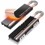 GrauGear Heatpipe Kühlkörper SSD M.2 NVMe 2280 Graphen-Kupfer (G-M2HS07-GC)