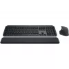 Logitech MX Keys S Combo Tastatur Maus enthalten Büro RF Wireless + Bluetooth QWERTZ Schweizer Graphit