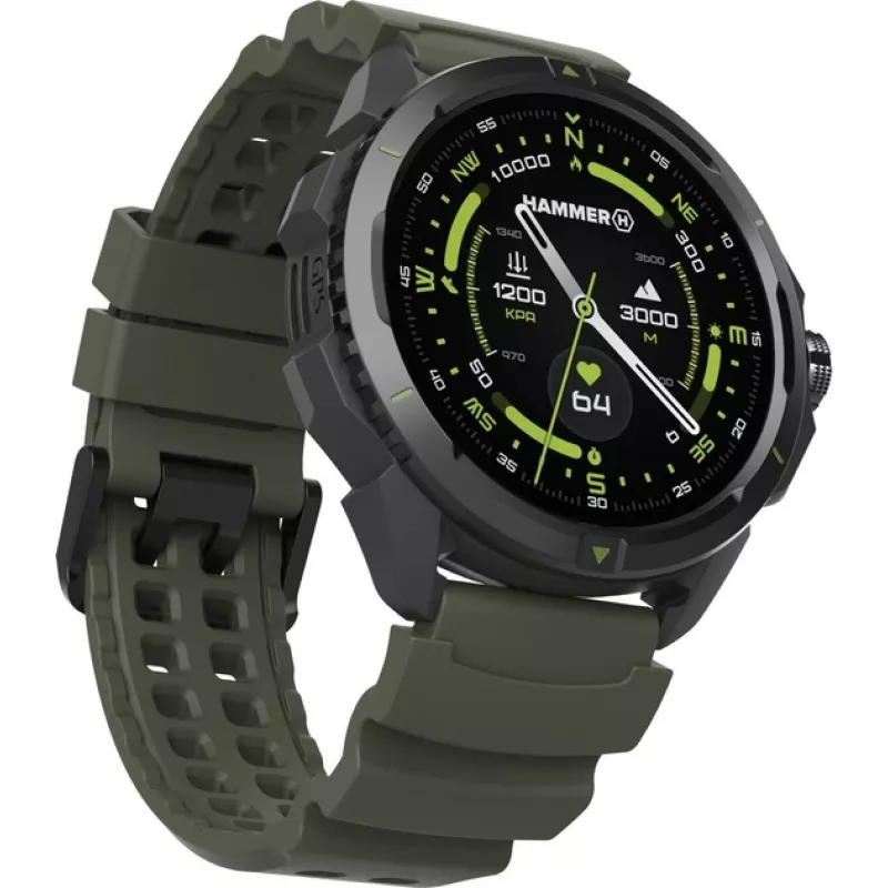 Hammer Watch 2 | Smartwatch | AMOLED | 1,5 inch | Military Edition