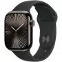 Apple Watch S10 Schiefer Titanium Sport Band Schwarz- S/M GPS + Cellular 42mm MWXG3QF/A 2024