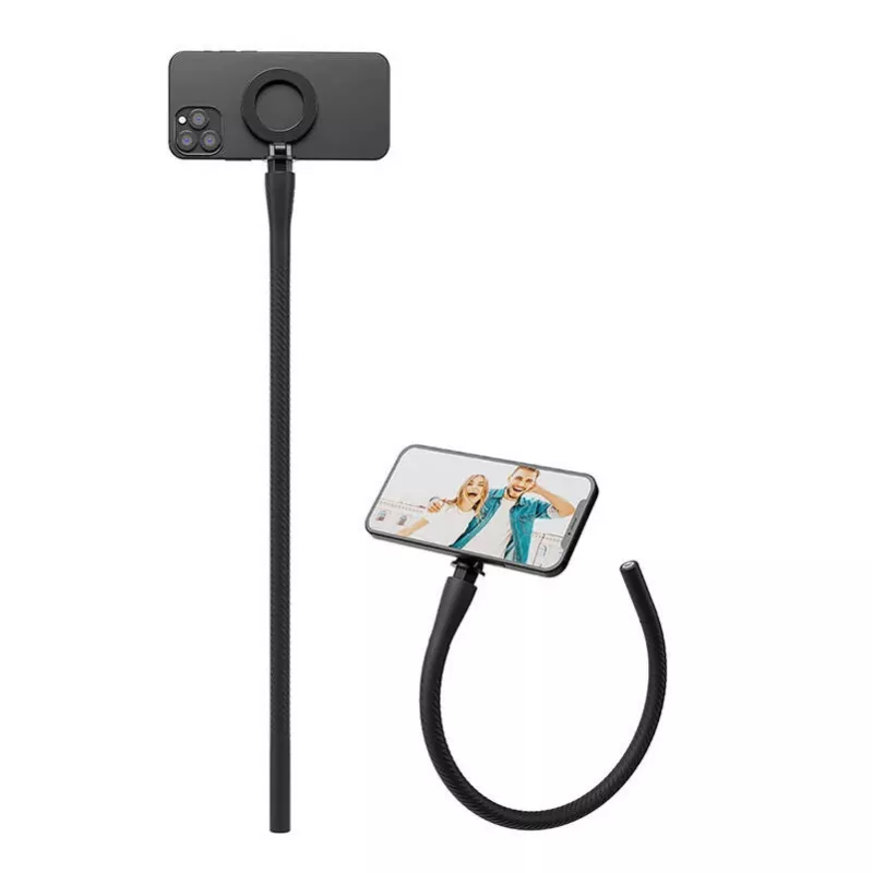 Flexible Telefonhalterung Telesin P3-FM-01 — verstellbarer Winkel, leicht, schwarz
