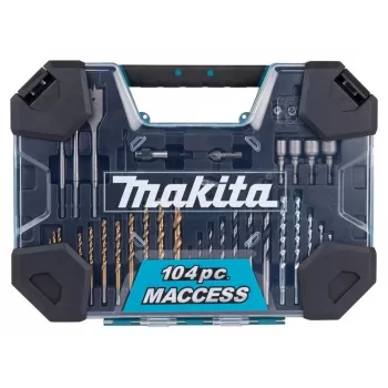 Bohrer- und Schraubendreher-Bitsatz Makita 104