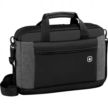 WENGER Underground Notebook-Tasche für 35,8 bis 39,6 cm 14,1 bis 15,6 Zoll Toploader Tablet Laptop schwarz
