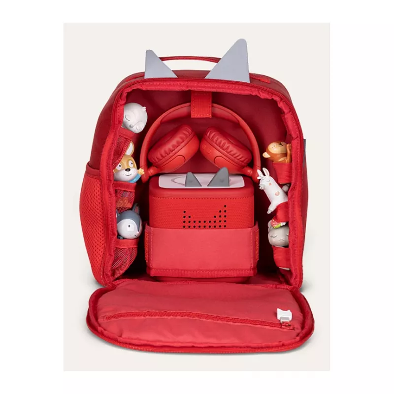 Tonies-Rucksack – Rot (Rot/Grau)