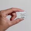 Intelligenter Schalter Shelly Qubino Wave PM Mini grau, kabellos, 110–240 V, 16 A, 24–30 V DC, 868,4 MHz