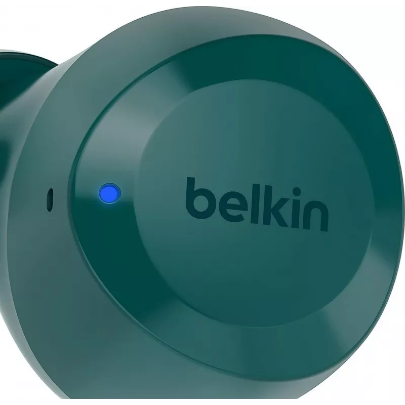 Belkin SoundForm Bolt Headset Kabellos In-Ear Anrufe/Musik/Sport/Alltag Bluetooth Teal