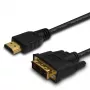 Savio CL-139 Kabel E Adapter Video 1,8 M DVI-A HDMI Typ A (Standard) Schwarz