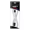 ATX 4-Pin-Verlängerungskabel CableMod Pro ModMesh 45 cm Weiß (CM-PCAB-4ATX-N45KW-2PW-R)