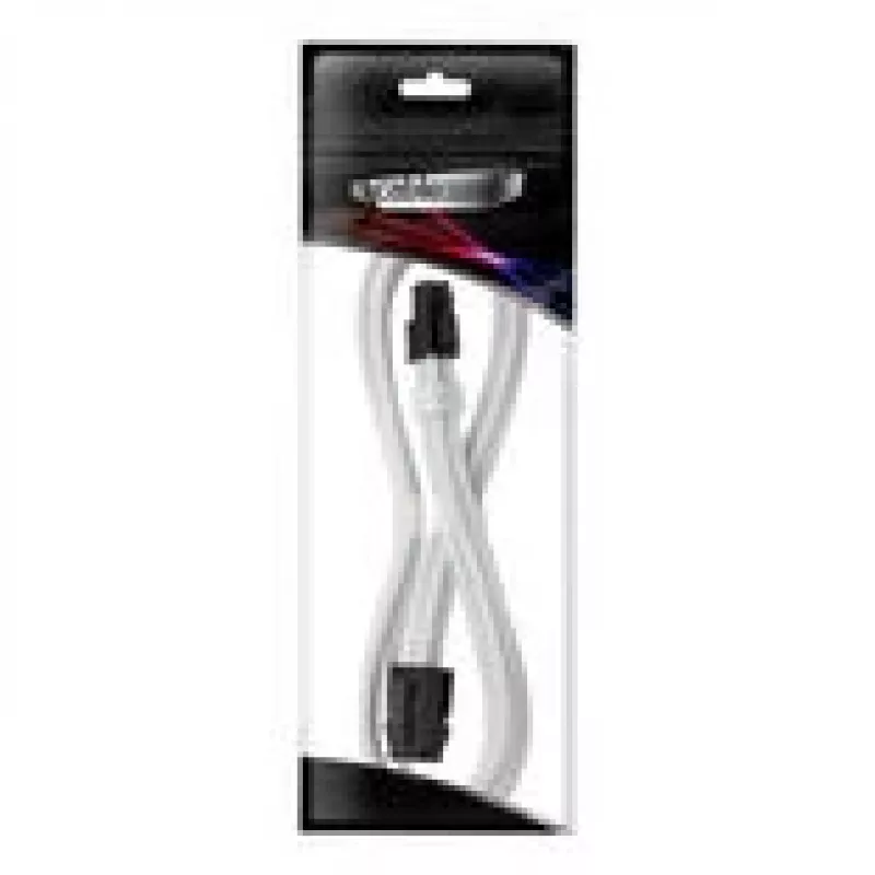 ATX 4-Pin-Verlängerungskabel CableMod Pro ModMesh 45 cm Weiß (CM-PCAB-4ATX-N45KW-2PW-R)