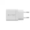 HYPER HJG35EU Ladegerät für Mobilgeräte, Kopfhörer, Headset, Smartphone, Uhr, Weiß, AC-Schnellladung, Innenbereich