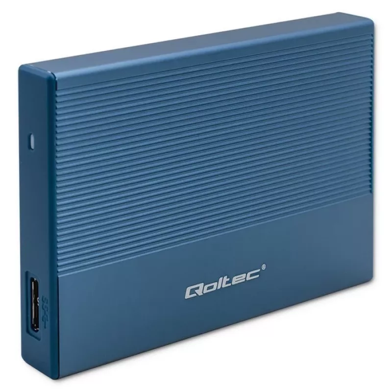 Externes 2,5 Zoll SSD/HDD-Gehäuse QOLTEC 52276 USB 3.0 SATA bis zu 2 TB