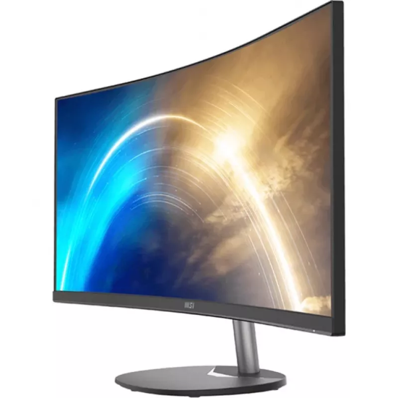 MSI PRO MP341CQDE Curved Monitor 86,4 cm (34) Schwarz - UWQHD, VA, 100Hz, 4ms, HDMI, DisplayPort, FreeSync [Energieklasse G] (9S6-3PB2CT-042)