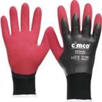 Werkstatthandschuhe Cimco 141241 Schwarz Rot L