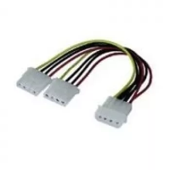 Wentronic CAK S-01 5,25>2x 5,25 - Stromsplitter - Internes Netzteil, 4-polig (M) - Internes Netzteil, 4-polig (W) - 15 cm