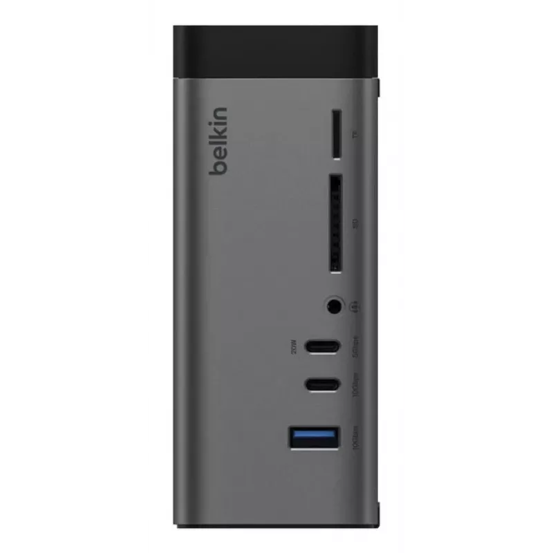Belkin Connect USB Type-C Hub 10000 Mbit/s Grau