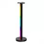 Tischleuchte Yeelight Beam RGBIC Schwarz — LED 12W, mehrfarbig ambiente, 400×117 mm, AC/USB 12V