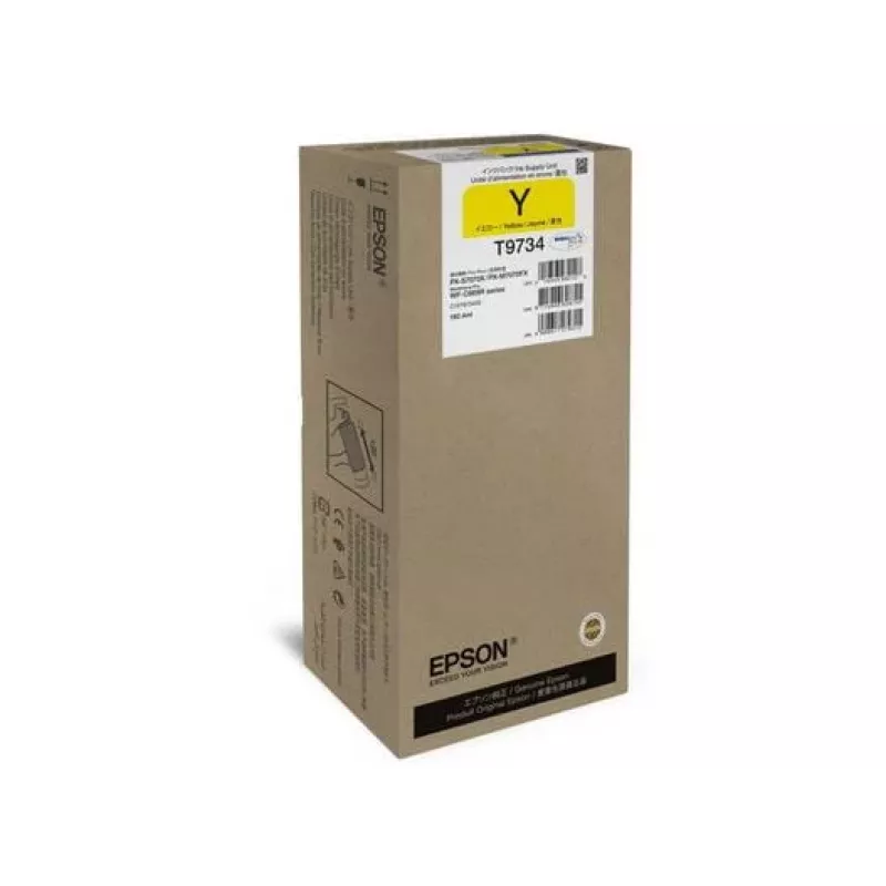 Tintenpatrone Epson WF-C869R T97340N Gelb XL – Original mit hoher (XL) Reichweite