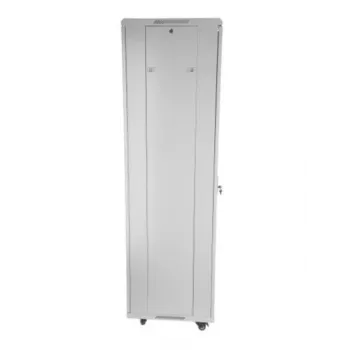 SOMI Networks | 42U, 19″ Standschrank | 42U-60/80NACP | Grau | Max. Last 800kg; Abnehmbare und abschließbare Seitenwände; Perforierte Metalltüren; Unmontiert | Tiefe: 80 cm