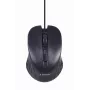 Kabelgebundene Full-Size-Tastatur Gembird KBS-UM-04 USB QWERTY US-Englisch mit Maus, schwarz, 1,5 m Kabel