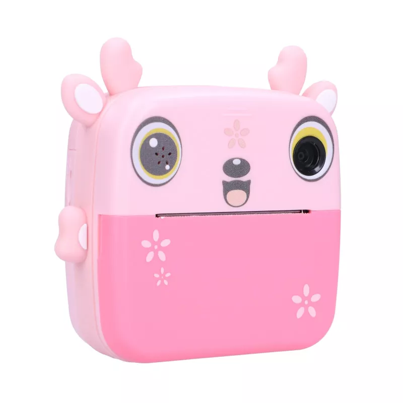Extralink Set | Thermodrucker EPP-005 Pink + Thermopapier 3 Rollen | fawn