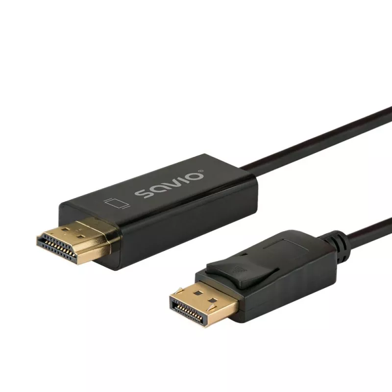 Cable Display Port to HDMI 1,5m, CL-183 Savio SAVKABELCL-183