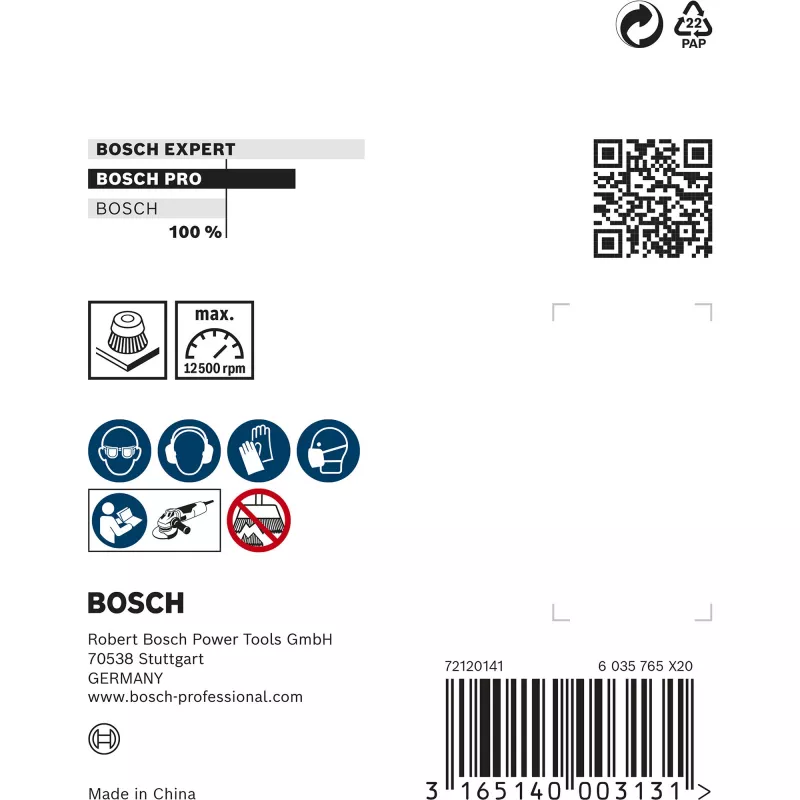 Bosch 1 608 614 020 Winkelschleifer-Zubehör Topfbürste