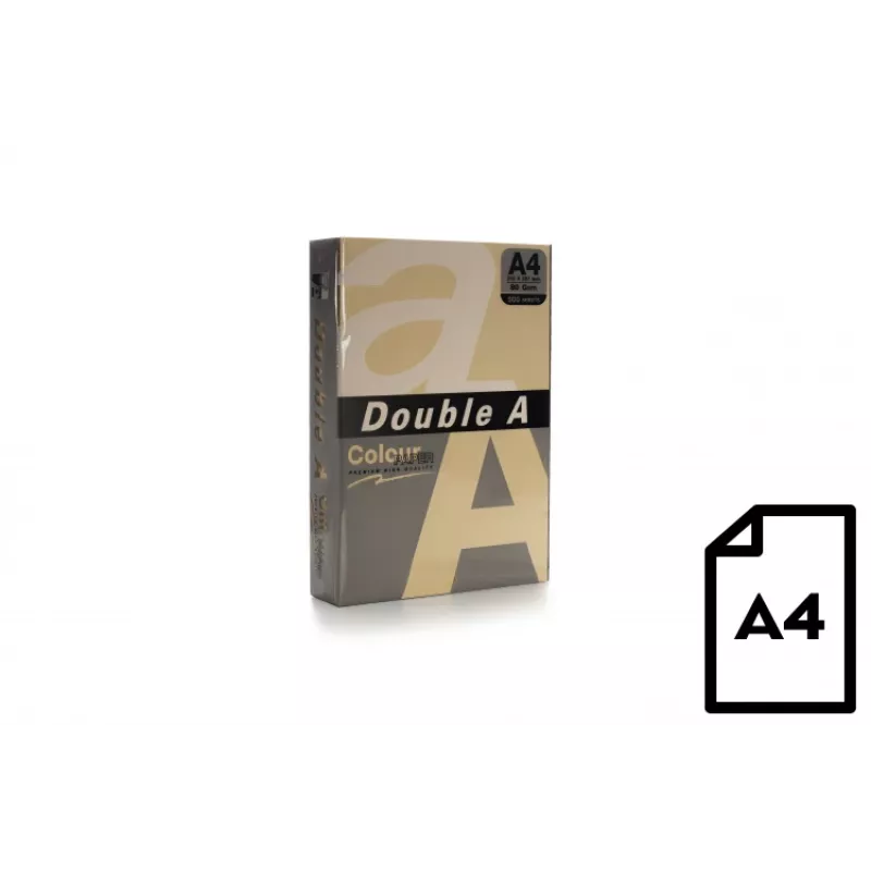 Farbpapier Double A, 80g, A4, 500 Blatt, Old Rose