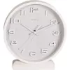 NeXtime Wanduhr 5192wi Wood Wood Small 22x20 cm, Weiß