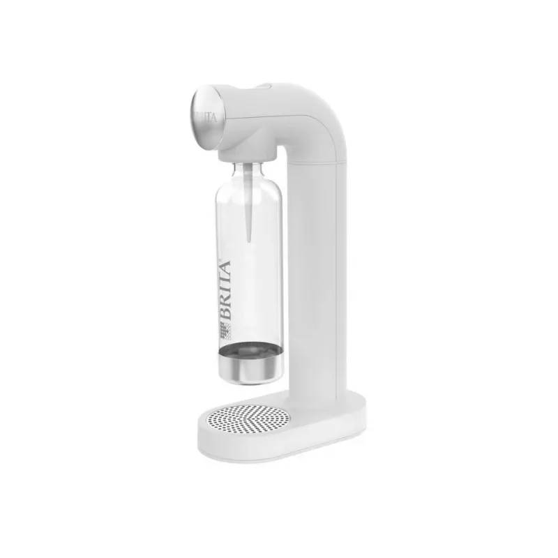 Saturatorflasche BRITA SodaONE Weiß — Flasche, 60 L Leistung, BPA-frei, 450×129×240 mm