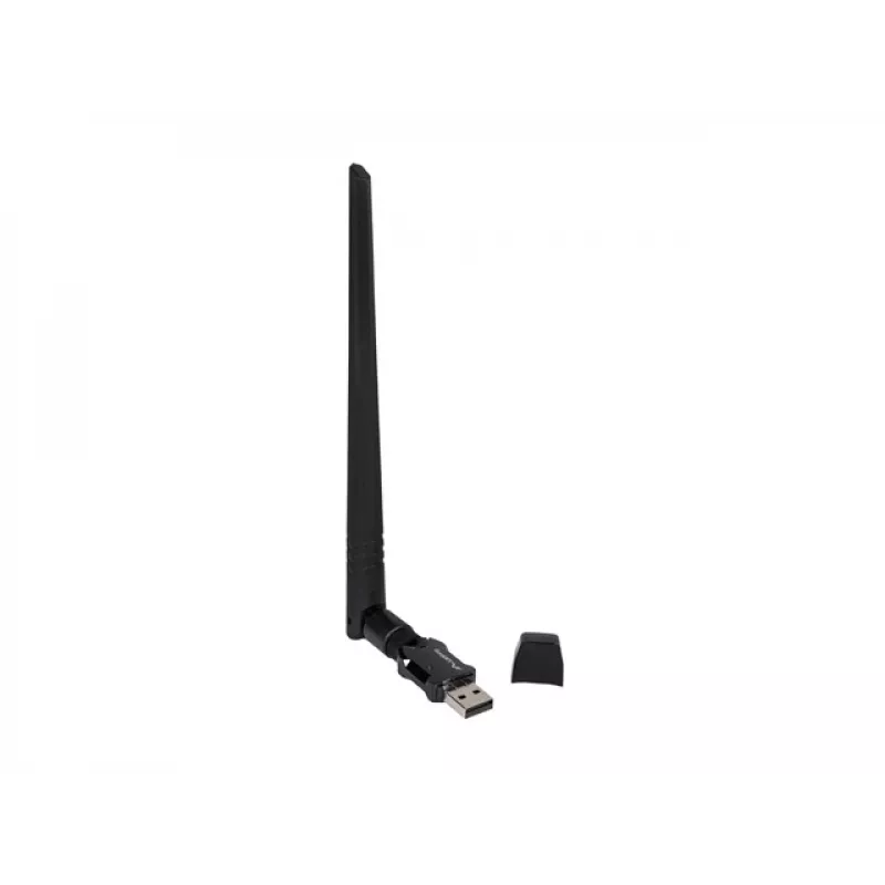 Lanberg USB-Adapter WLAN-Netzwerkkarte NC-0900-WIE USB 2.0 Dualband AX900 1X externe Antenne
